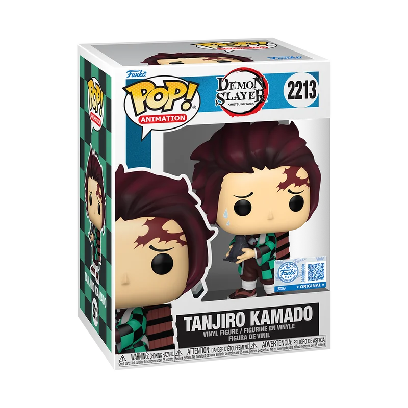 Demon Slayer: Kimetsu no Yaiba POP! Animation Vinyl Figures Tanjiro w/Crow 9 cm
